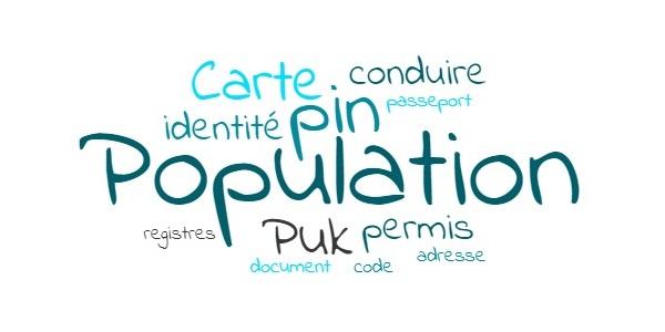 Nuage de mots population 1